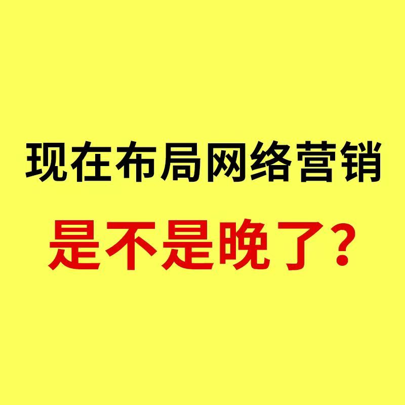 余姚工业品网络营销/2026年，制造业工厂布局网络营销，晚了吗？